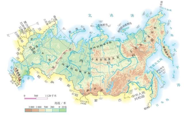 俄罗斯的地形克里米亚的地形特征