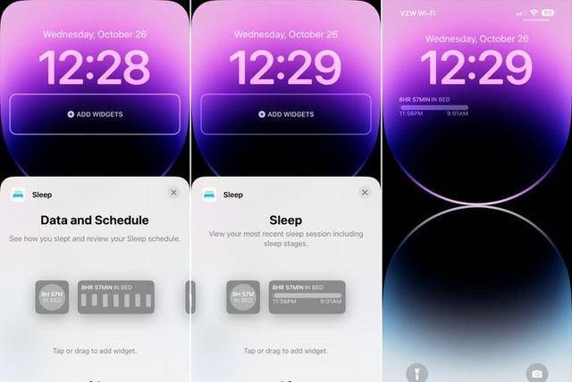锁屏时间表设置苹果版:苹果iOS16.2Beta支持新的锁屏睡眠小组件
