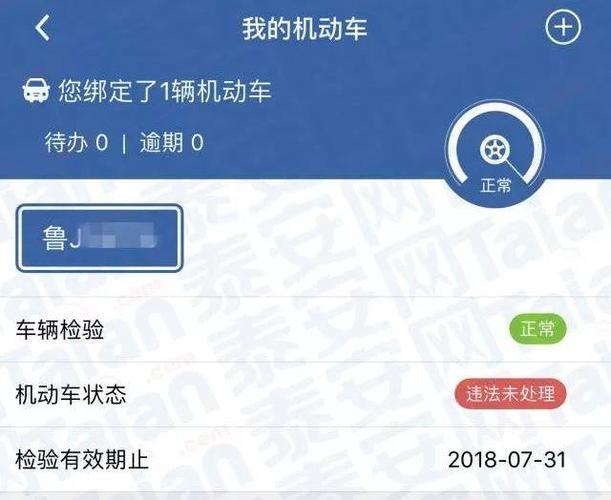 车辆违章查询官方网站手机版的简单介绍
